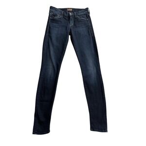Mother Denim Jeans Dark Wash‎ The Looker Stretch Coffee Tea Or Me Size 25